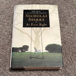 Nicholas Sparks 'At First Sight' Hardcover Book